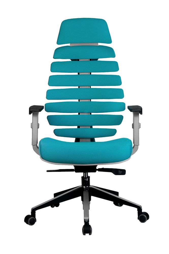Кресло оператора Riva Chair SHARK Лазурный