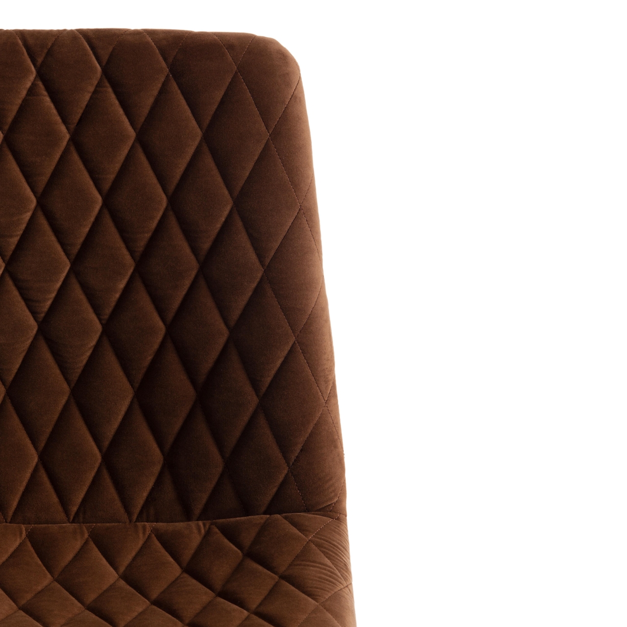 Стул CHILLY X (mod. 7096) ткань/металл, 45x53х88 см, высота до сиденья 50 см, коричневый barkhat 11/черный