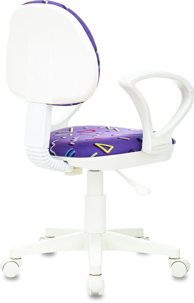 Кресло детское Бюрократ KD-3/WH/ARM/STICK-VI