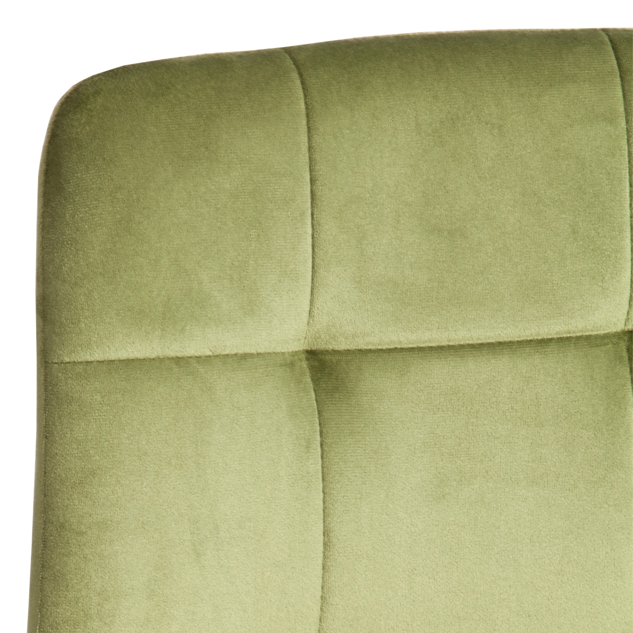 Стул CHILLY (mod. JSC-220) Велюр/металл , 44,5х52,5х88 см, Green (зеленый) HLR54 / натуральный