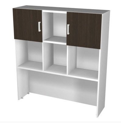 Надставка для столов ПН3.12 + ПД1(2шт) венге/серый