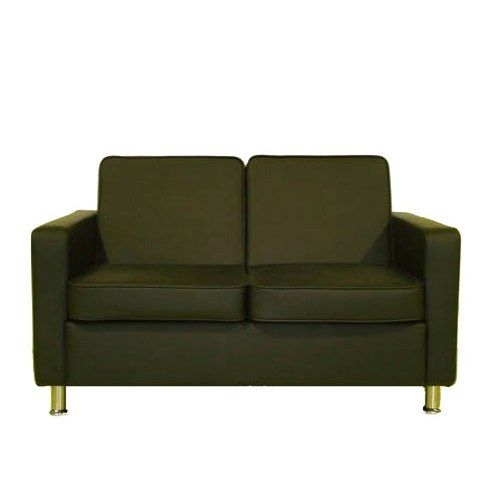 Диван двухместный Спартак 2Д Зеленая рогожка