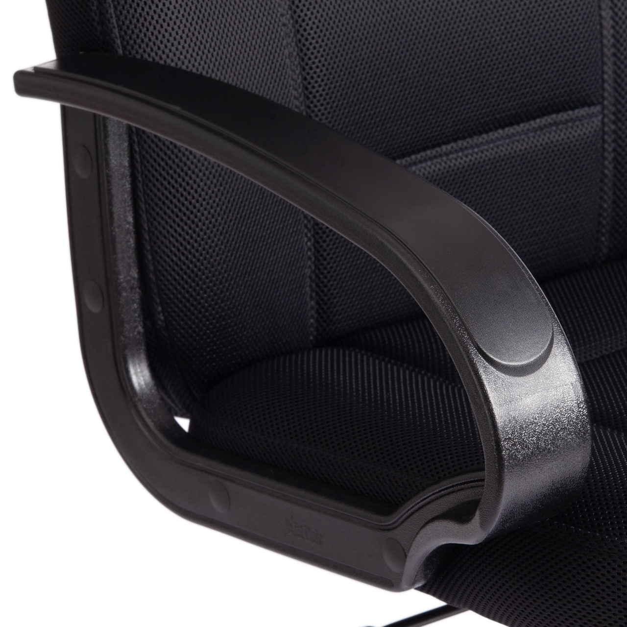 Кресло LEADER ткань, черный, TW-11