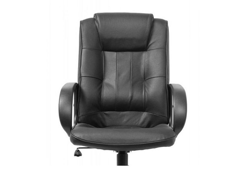 Кожаное компьютерное кресло Бюрократ T-800N/BLACK