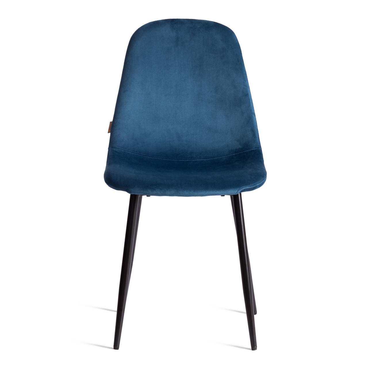 Стул BREEZE (mod. JSC-58) Велюр/металл , 44 х 53 х 86 см, Blue (синий) HLR63 / черный