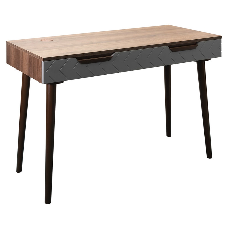 Стол рабочий Сканди (CТ) Грей