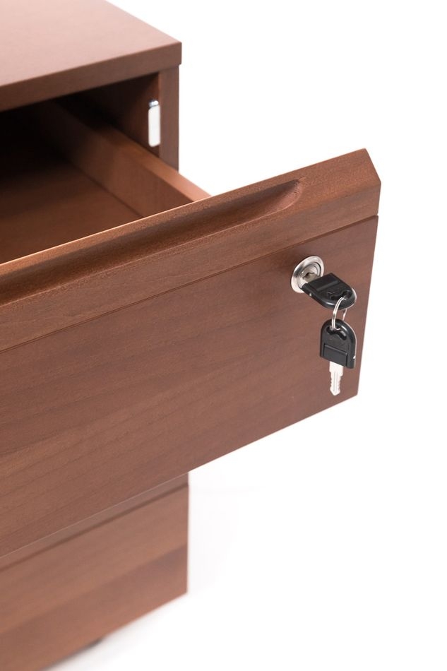 Тумба подкатная LAMARI 105 301 WAL Итальянский орех