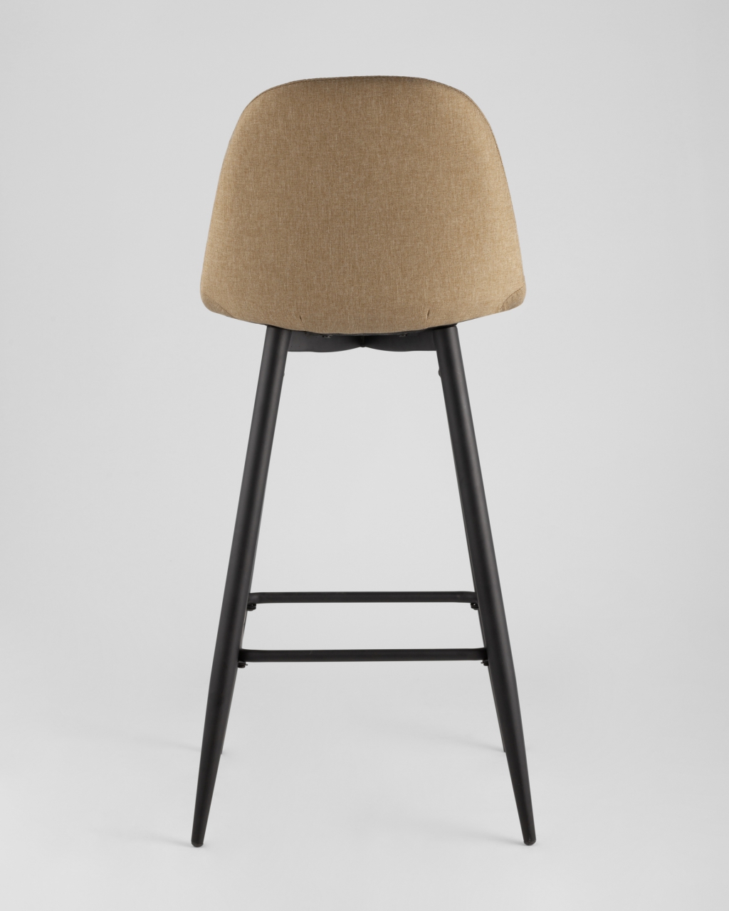 Барный стул Валенсия с удобной спинкой Бежевый