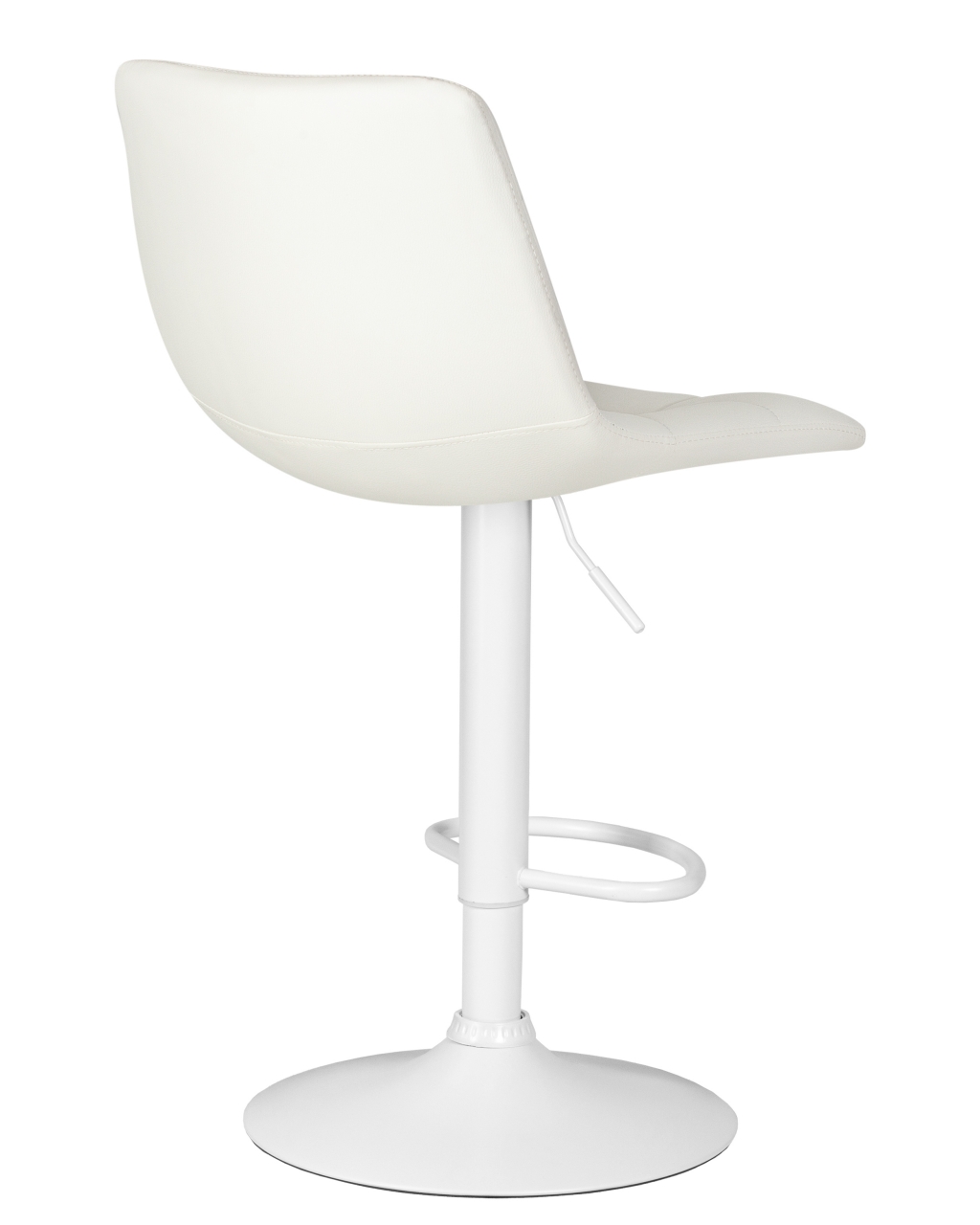 Стул барный DOBRIN TAILOR WHITE (белый PU) 2 шт