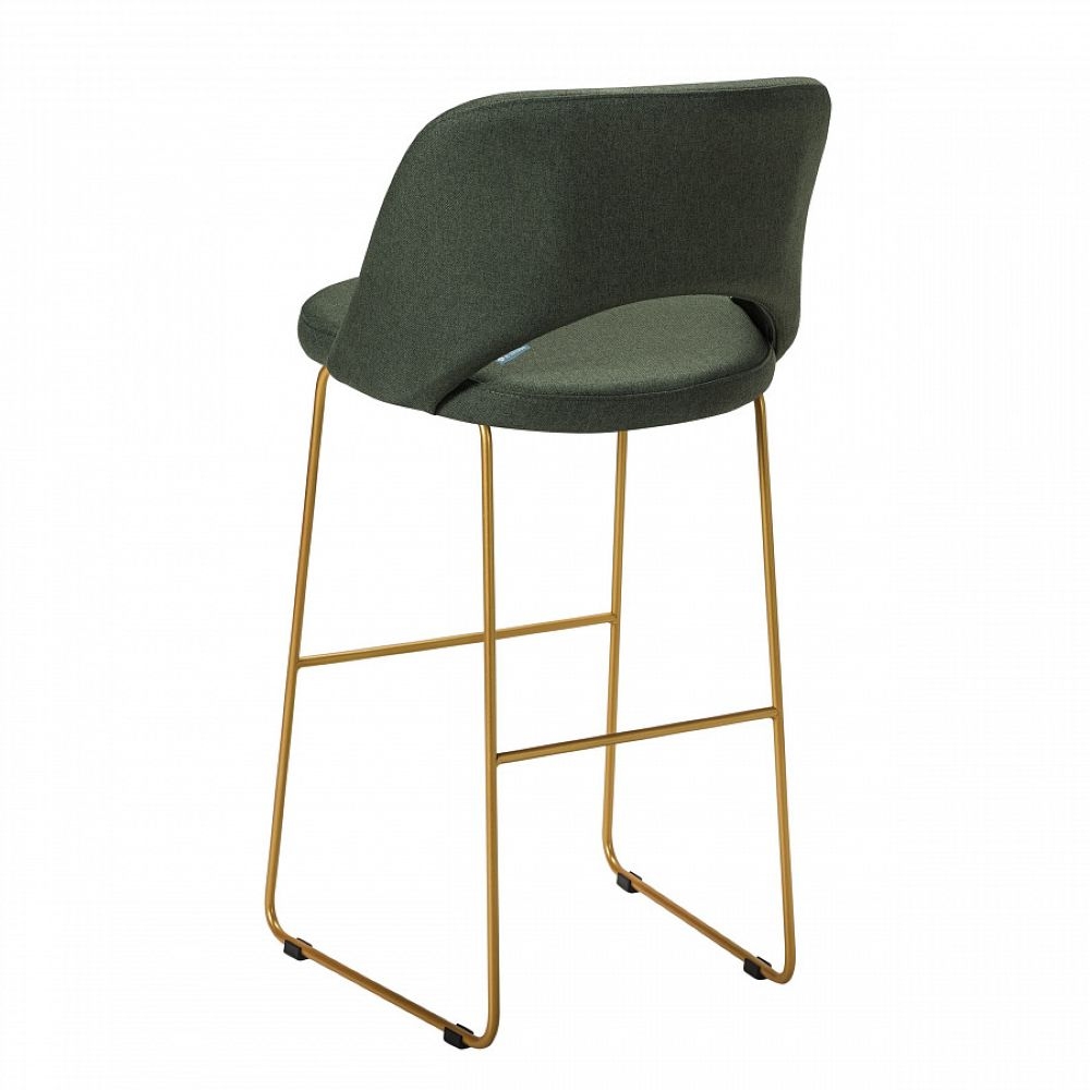 Кресло Бар. Lars Б темно-зеленый/Линк золото