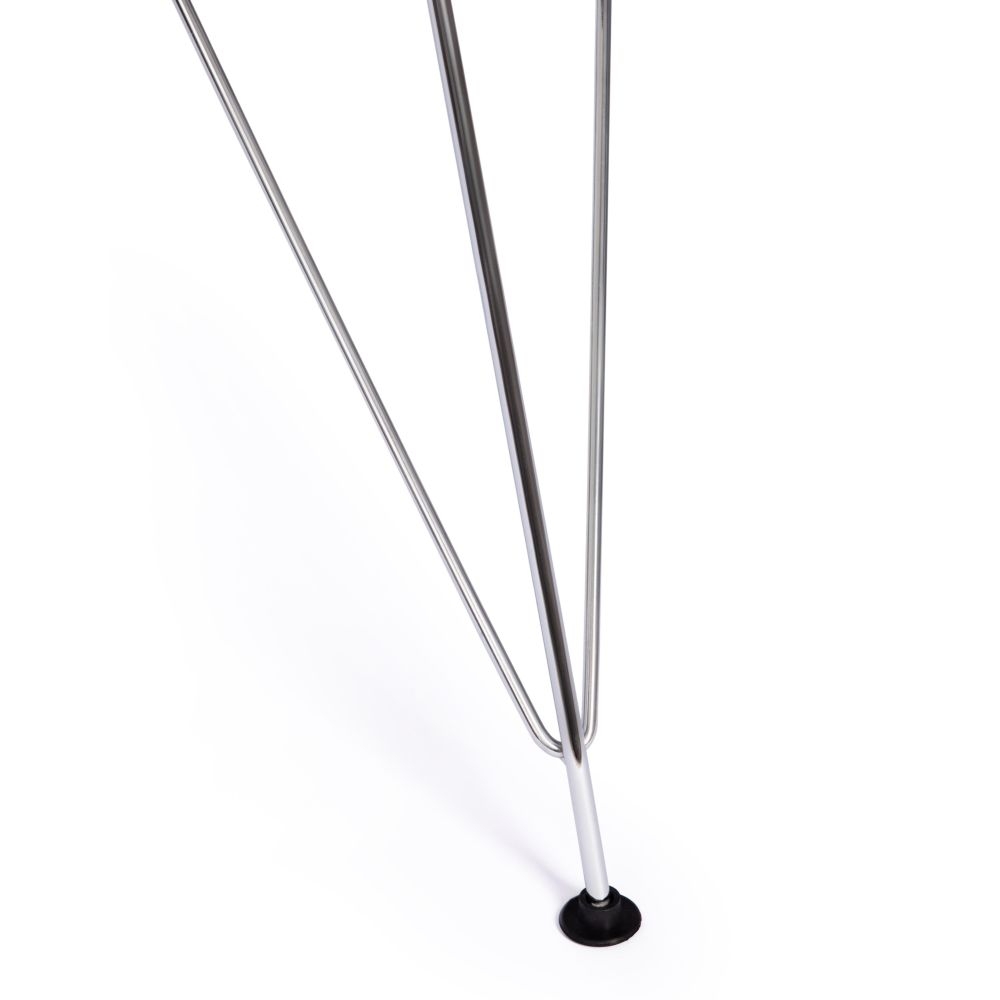 Стул TULIP IRON CHAIR (mod.EC-123) / 1 шт. в упаковке металл/пластик, 54,5*48*83,5см, серый