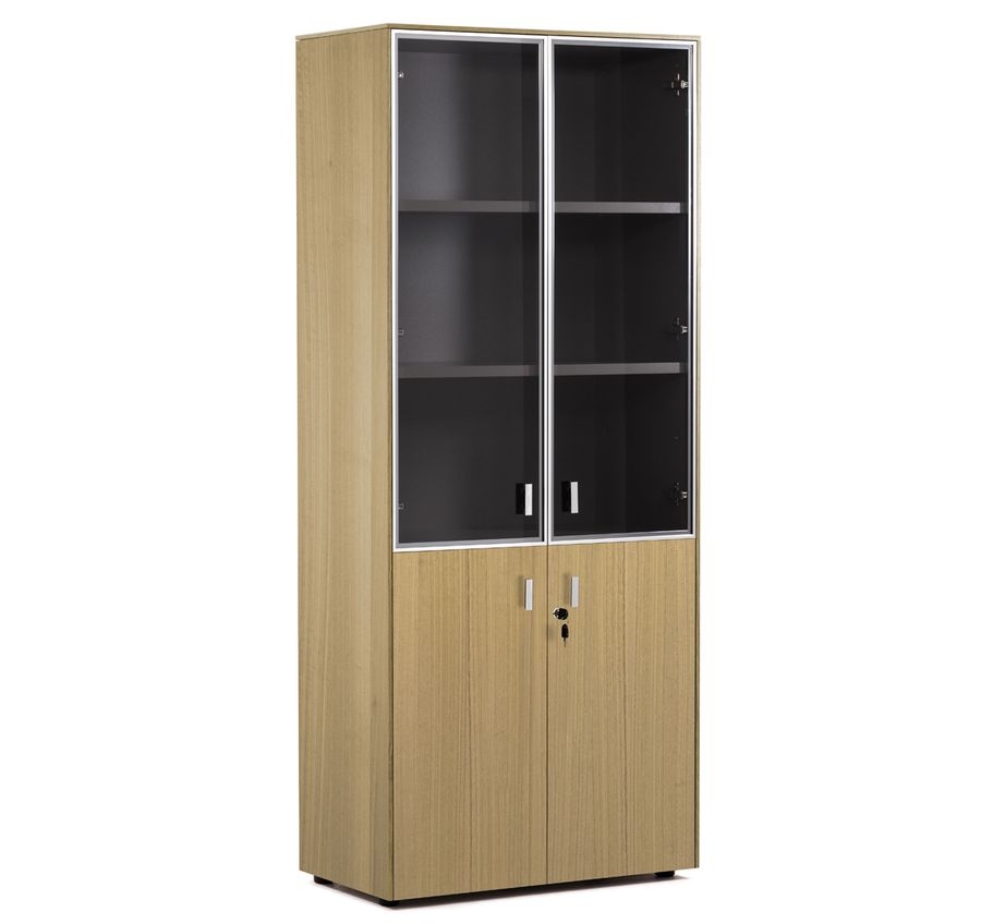 Шкаф комбинированный H.197 ENZO 109 714 ECL-L 51 Светлый эвкалипт Хром