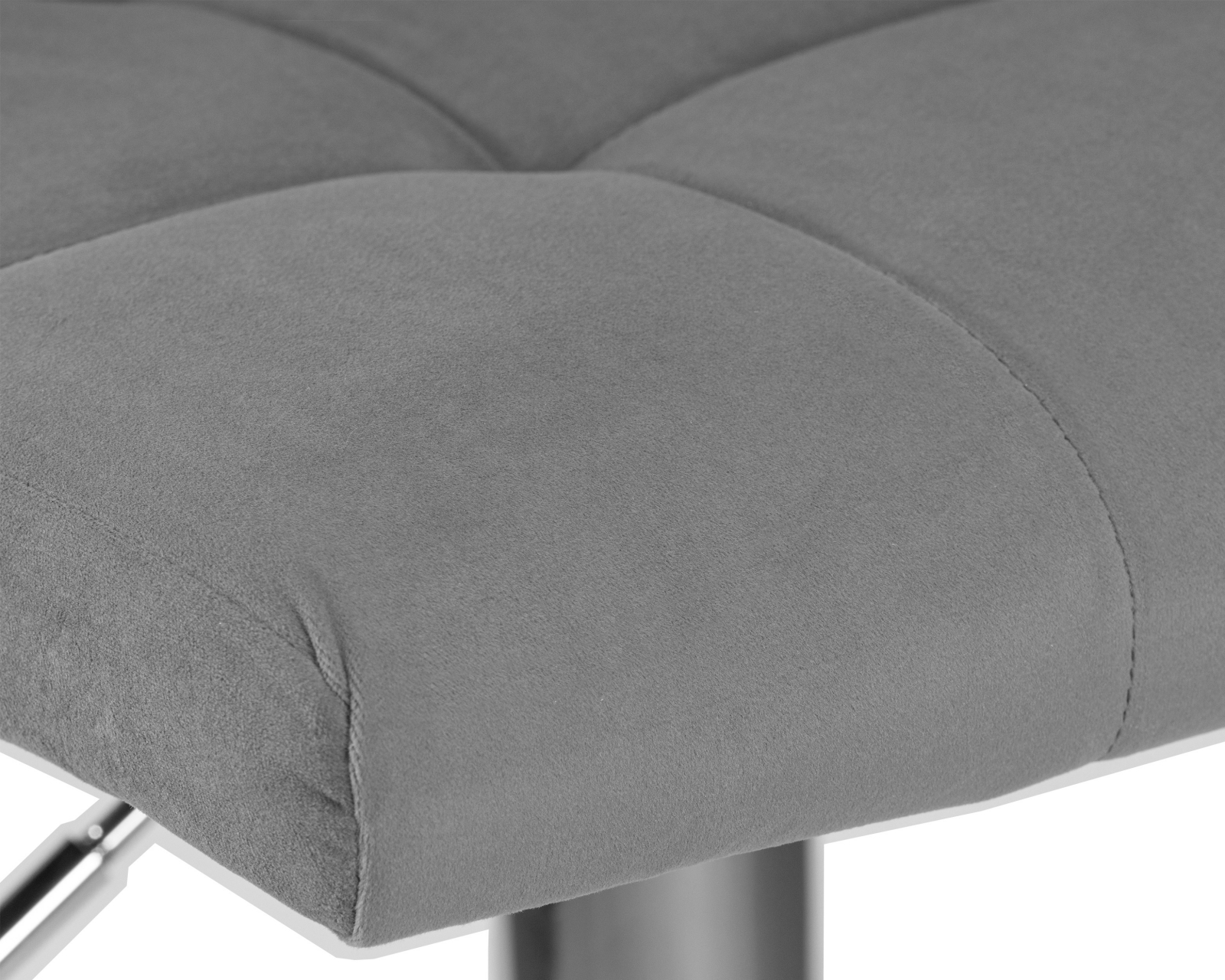 Стул барный DOBRIN CANDY (серый велюр (MJ9-75))