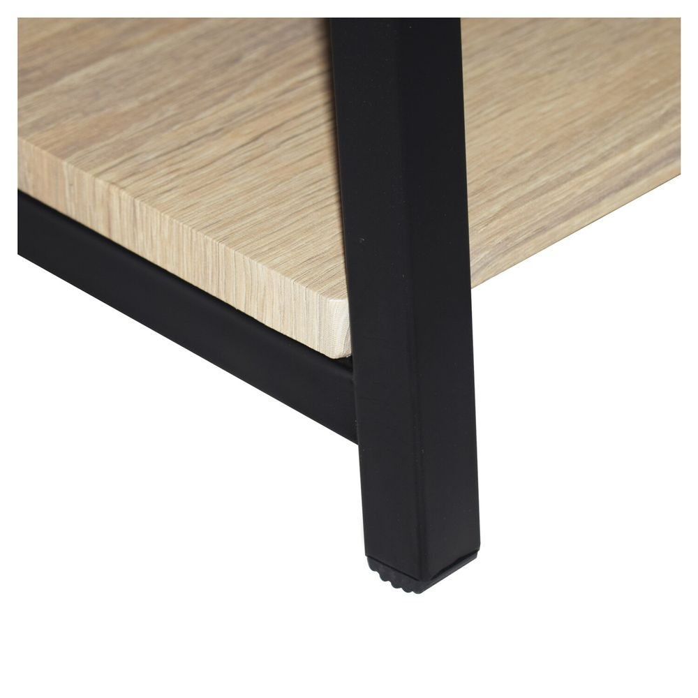 Стеллаж на металлокаркасе BRABIX LOFT SH-003 Дуб натуральный