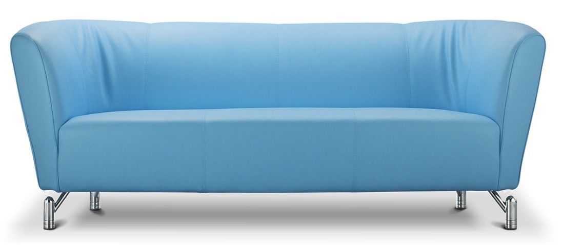 Диван трехместный Ницца 3 Ярко-голубой