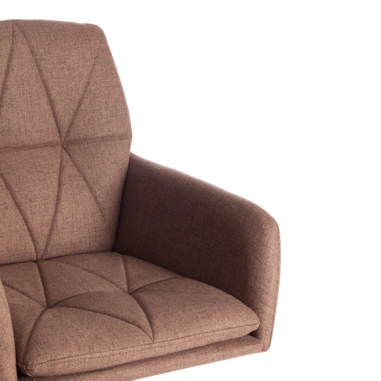 Кресло GARDA ткань, коричневый, фостер 4