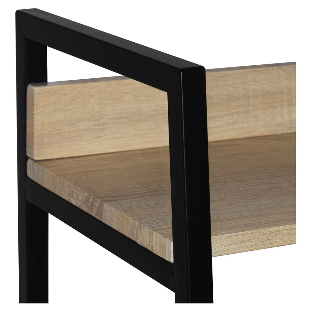 Стеллаж на металлокаркасе BRABIX LOFT SH-002 Дуб натуральный