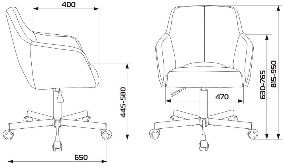 Кресло для оператора Бюрократ CH-380M Серая жемчужина зигзаг