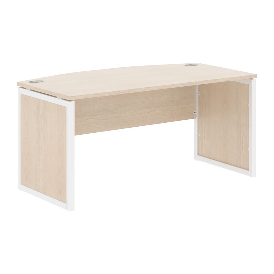 Стол руководителя XTEN-QP XQPET 169 Бук Тиара Белый