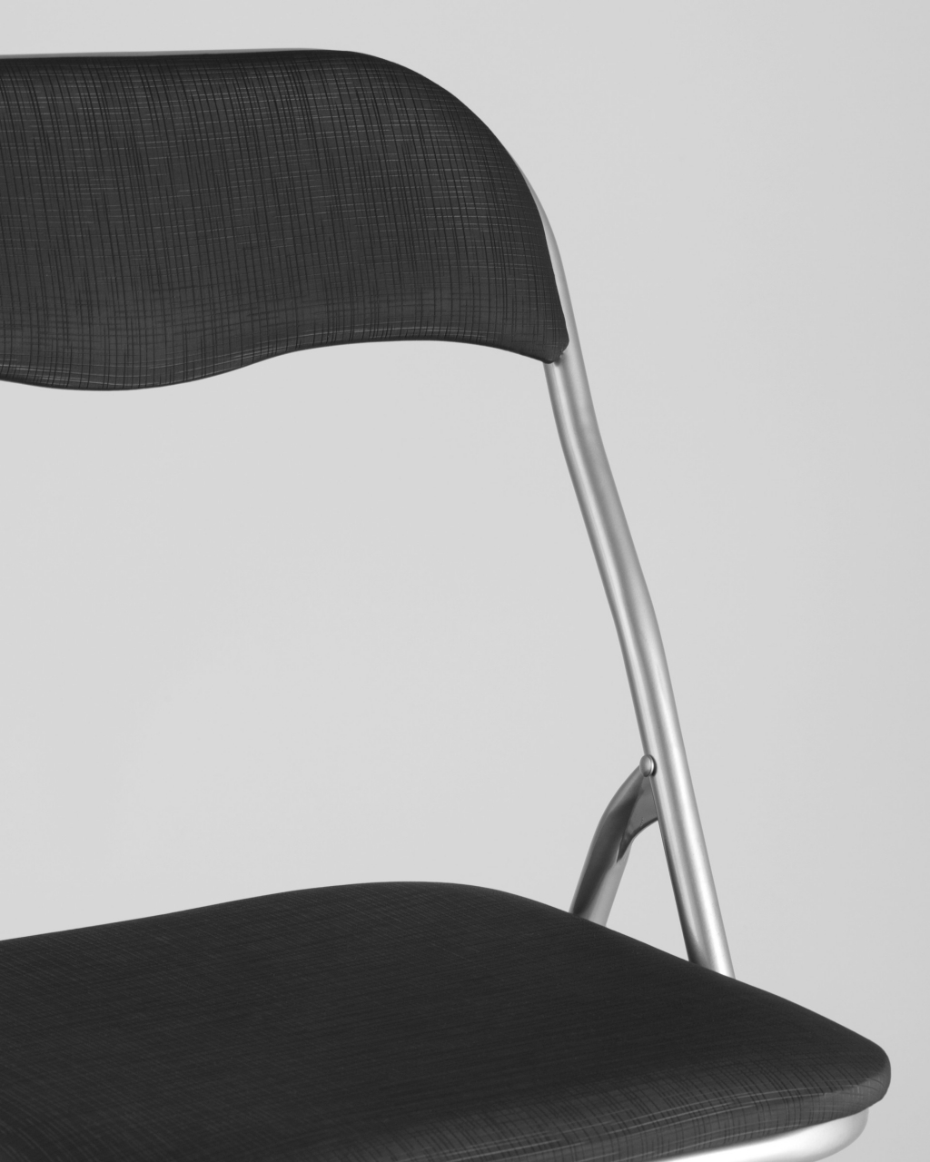 Стул складной Джек экокожа Черный