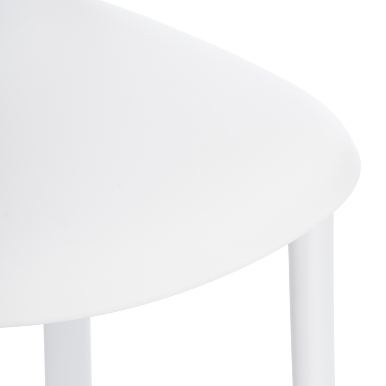 Стул ADORE (mod. XRB-1025) пластик, белый (white), 41 х 53 х 81,5 см