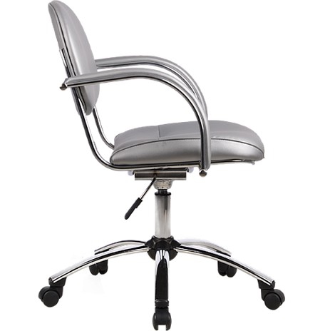 Кресло офисное Metta MC-70 CH Серебристое №56