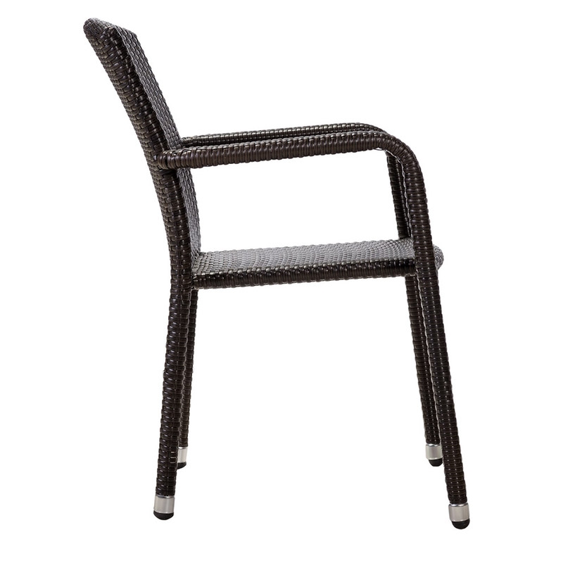 Кресло Борнео D Коричневый