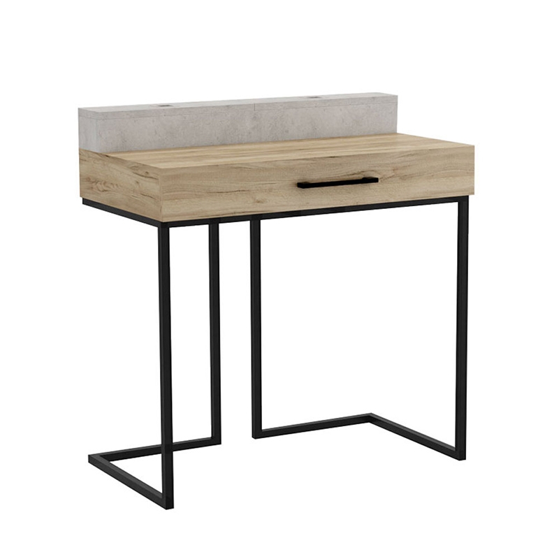 Стол рабочий малый Loft (СРМ) Дуб натур/Бетон