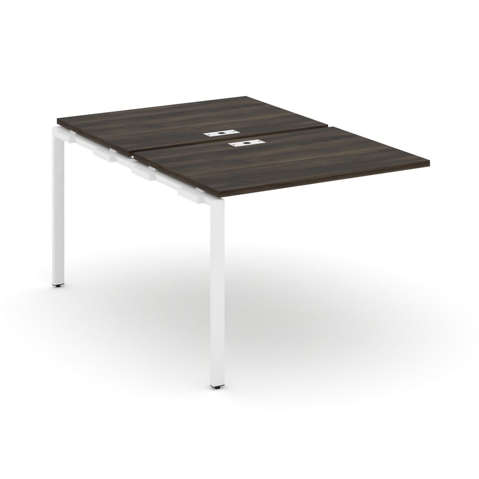 Двойной наборный элемент рабочей станции CONCEPT CN.DNRS-001 Дуб Мали Белый