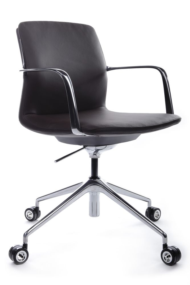 Кресло руководителя Riva Design FK004-В12 Темно-коричневый