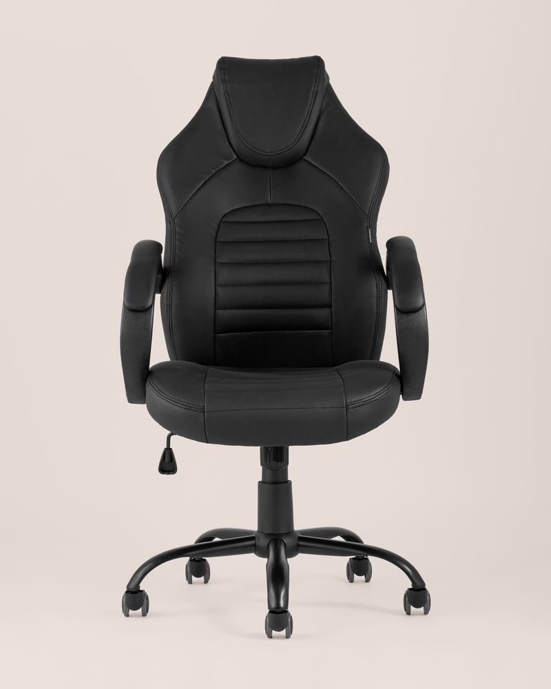 Геймерское кресло TopChairs Racer Midi Черный