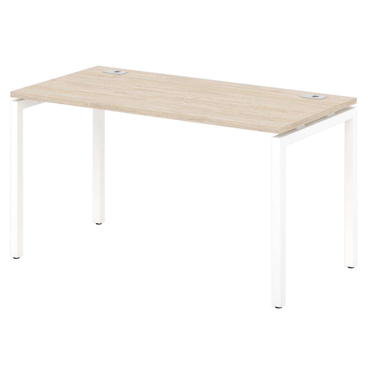 Стол на металлокаркасе Sentida S-36 Дуб Верцаска светлый