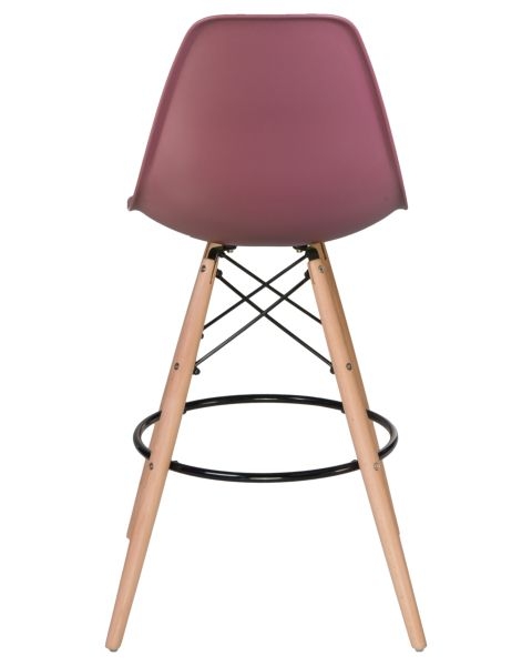 Стул барный DOBRIN DSW BAR (ножки светлый бук, цвет пыльная роза (NX-P-11)) 2 шт