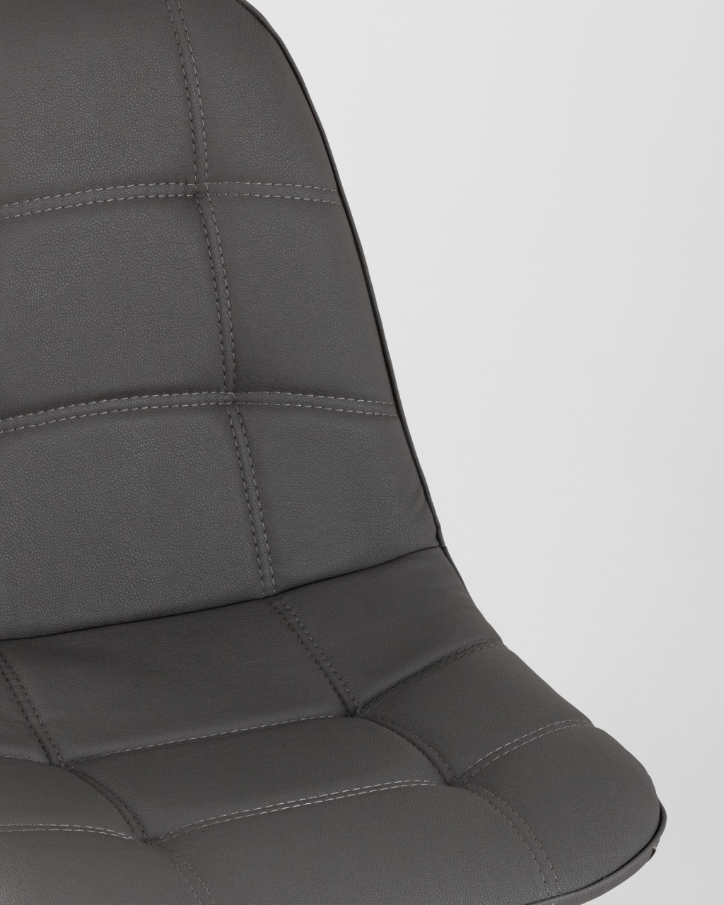Стул Тейлор экокожа Тёмно-серый