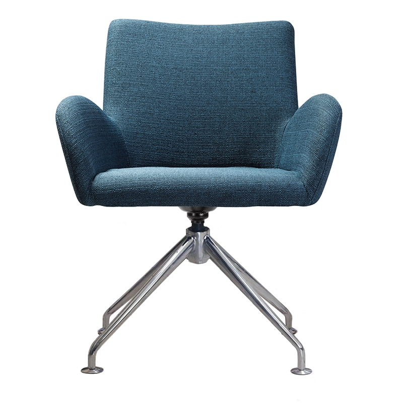 Кресло Henrik Spider CR Сканди Блю Арт