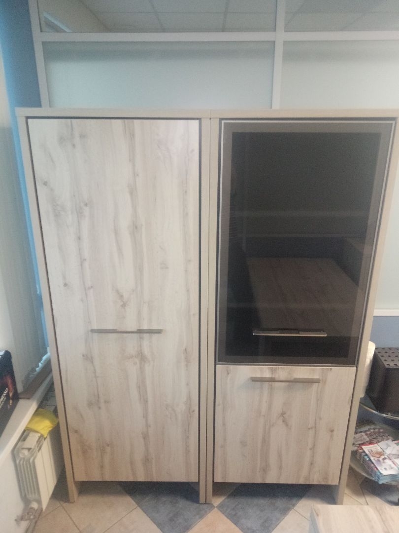 Стеллаж с 5 полками Торстон Т-31-12 л/пр Дуб Вотан Антрацит