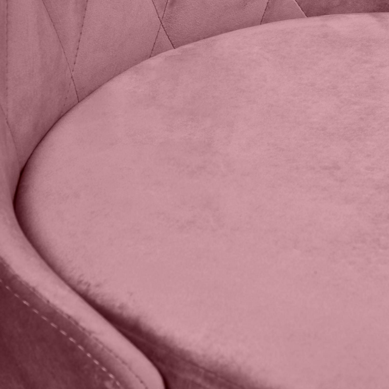 Стул LAVANDA (mod.712) ткань/металл, 55х55х92 см, высота до сиденья 50 см, коралловый barkhat 15 /черный