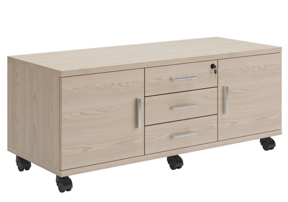Тумба подкатная MDR17520104 Светлый дуб