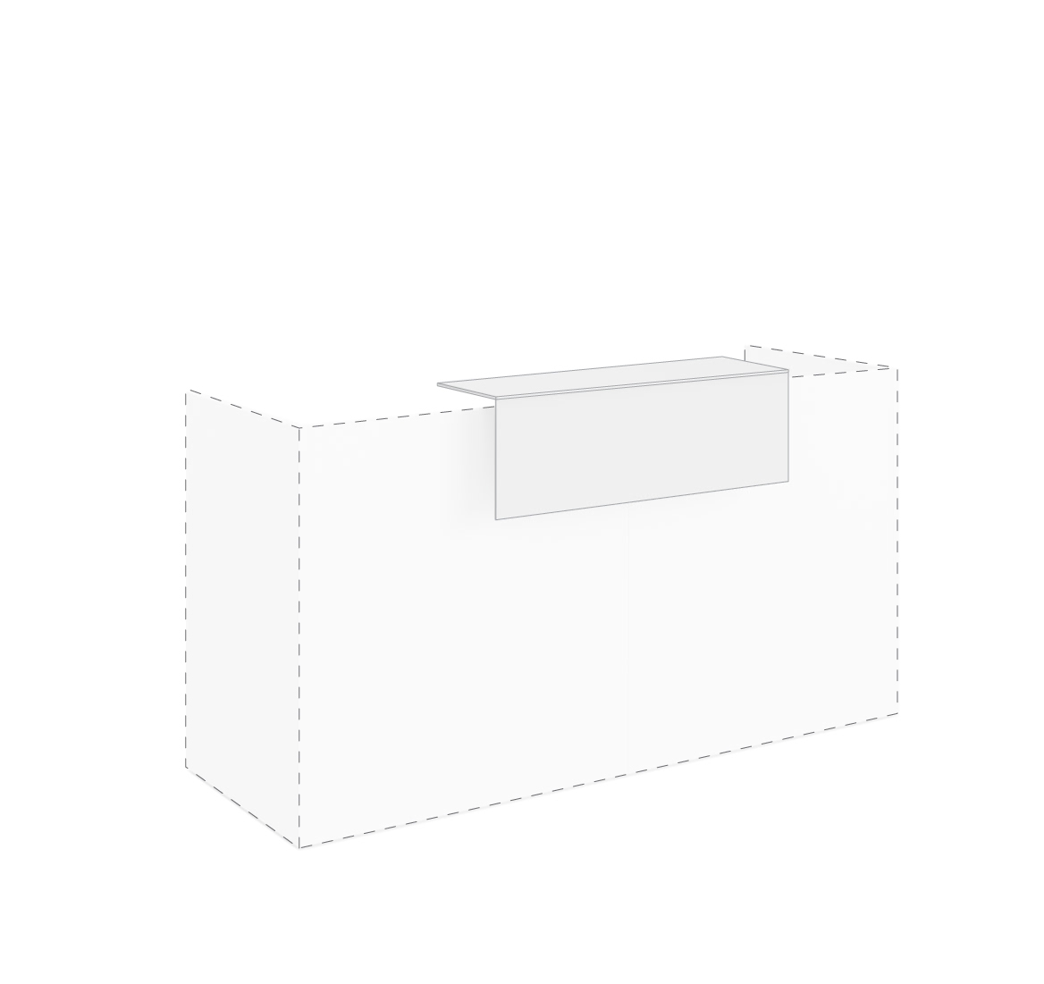 Factory Light Топ L100 Белое стекло