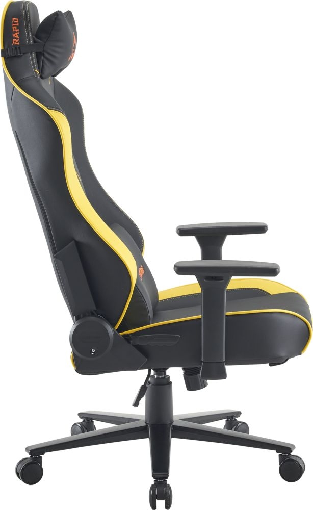 Кресло геймерское Everprof Rapid Экокожа Желтый