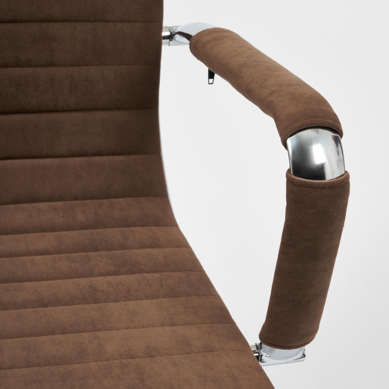 Кресло URBAN-LOW флок , коричневый, 6