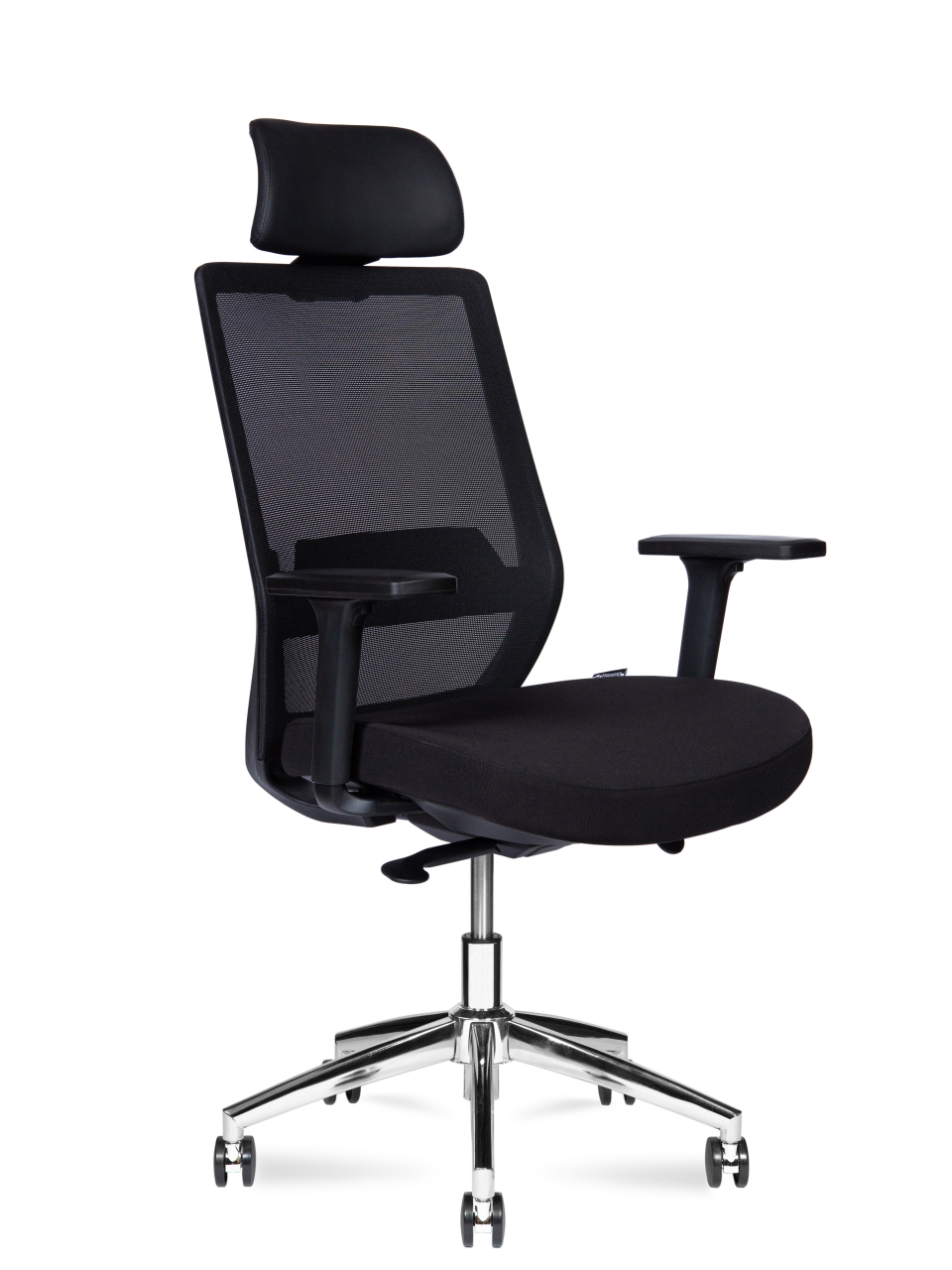 Кресло офисное Моно блэк хром / Mono black chrom H6255-2 black chrom