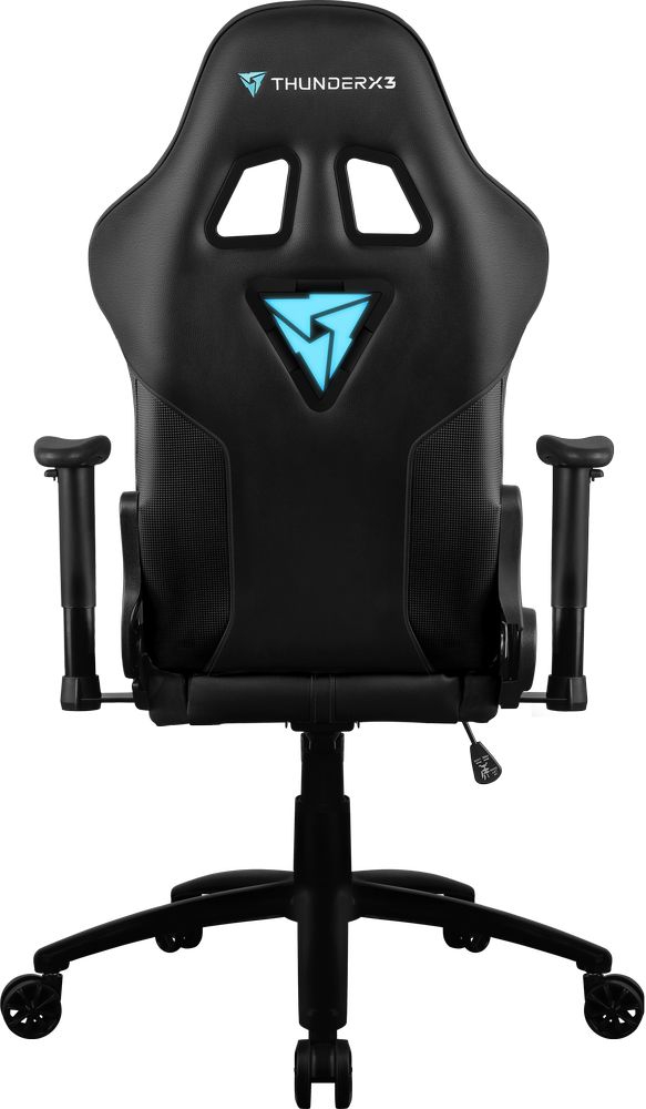 Геймерское кресло ThunderX3 RC3-BC AIR HEX Black Cyan