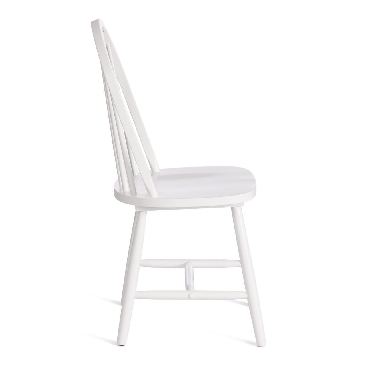 Стул AVERY (mod. 1101) дерево гевея, 45,5х50х94см, White