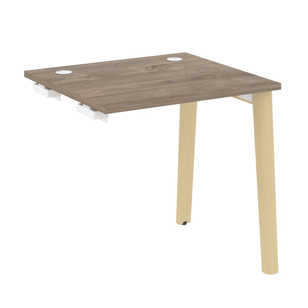 Стол-приставка с опорным элементом ONIX WOOD OW.SPR-0.7 Тиквуд Темный/Светлый