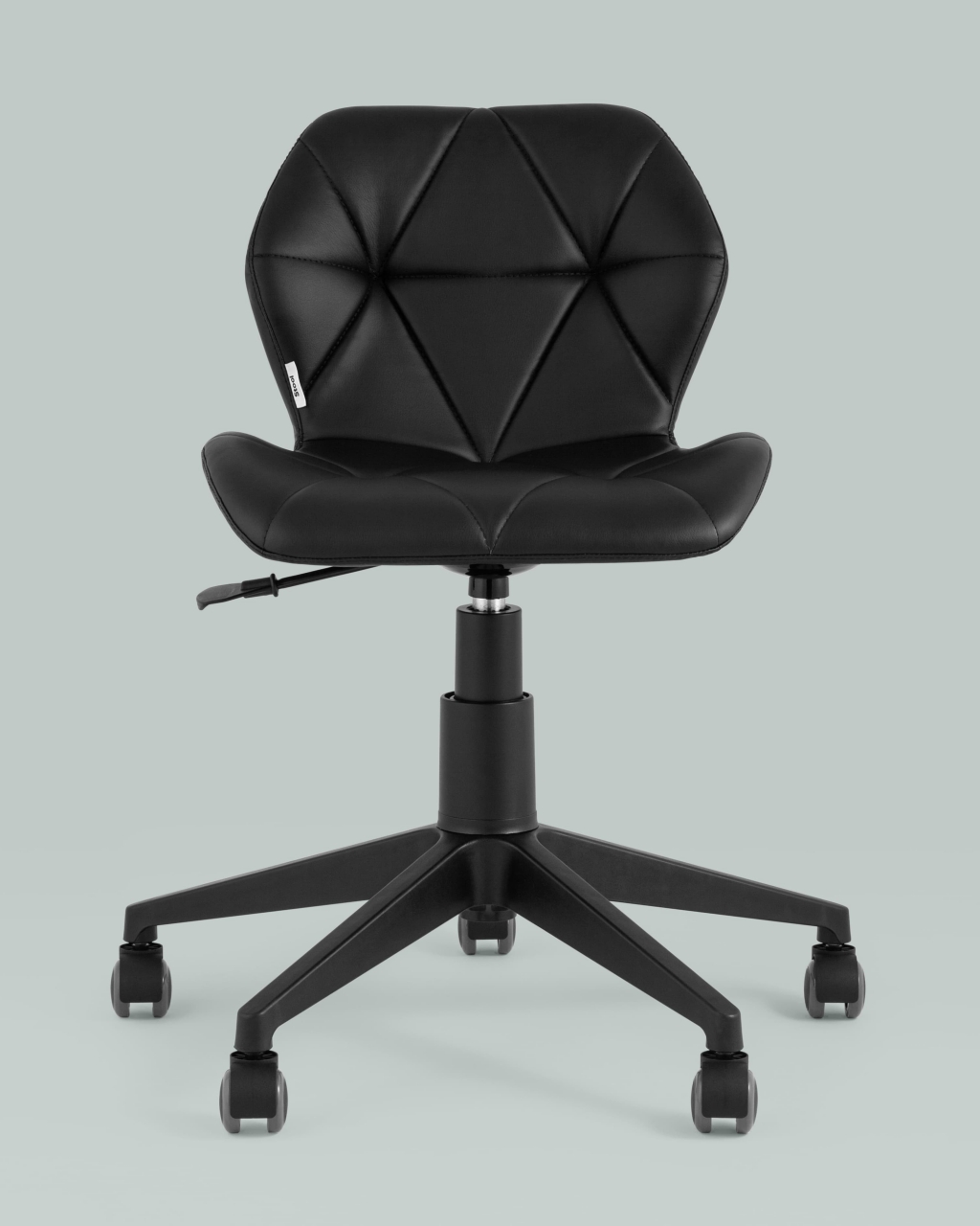 Кресло компьютерное Эдвин Черный экокожа