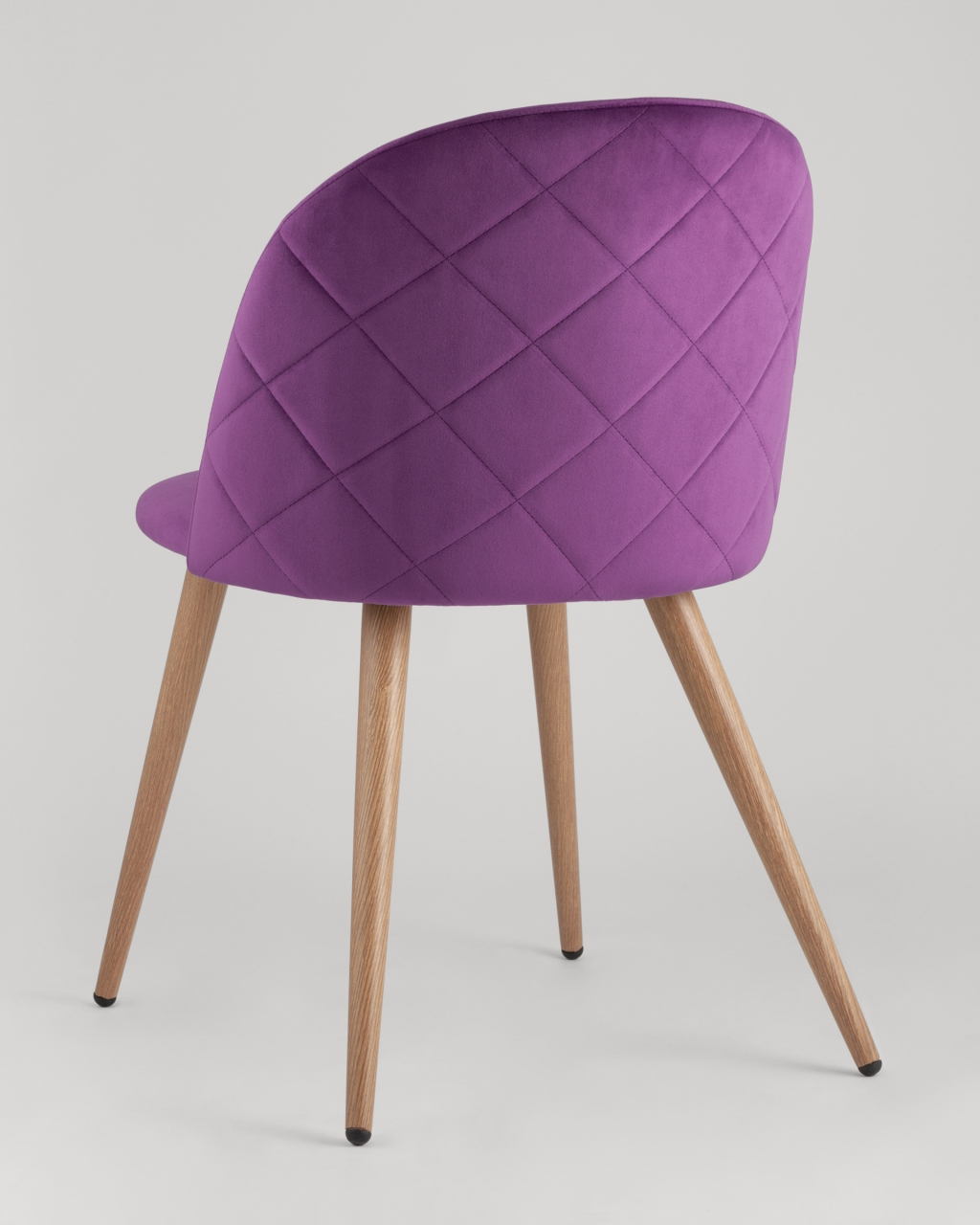Стул Лион с ромбами Лиловый