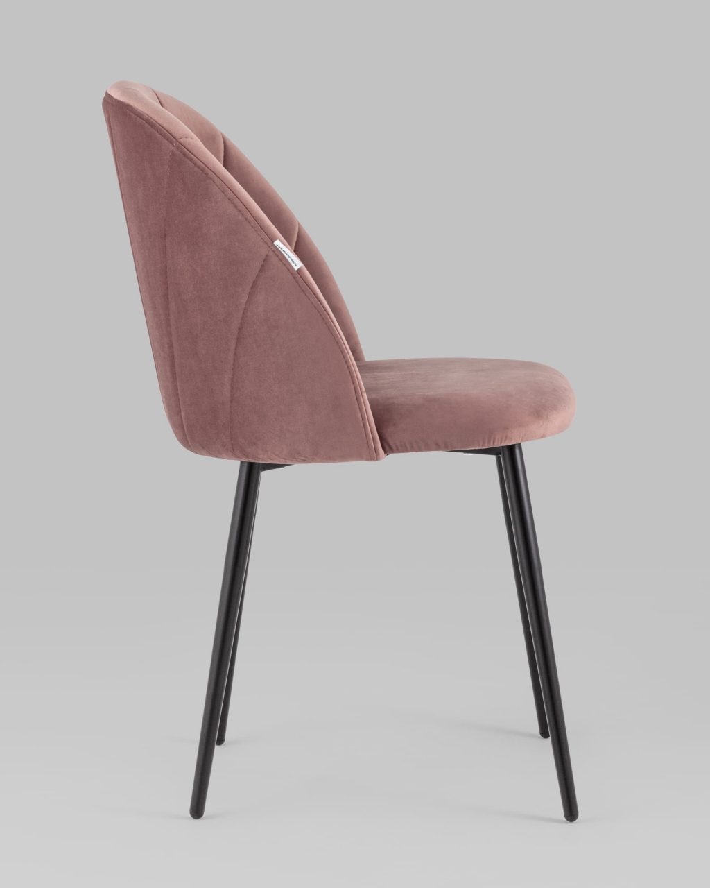 Стул Логан 2 шт. велюр Пыльно-розовый