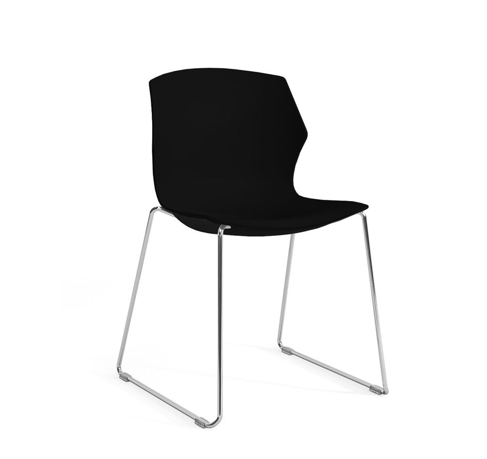 Кресло SOLE 223/C E4 Road carter Антрацит Хром