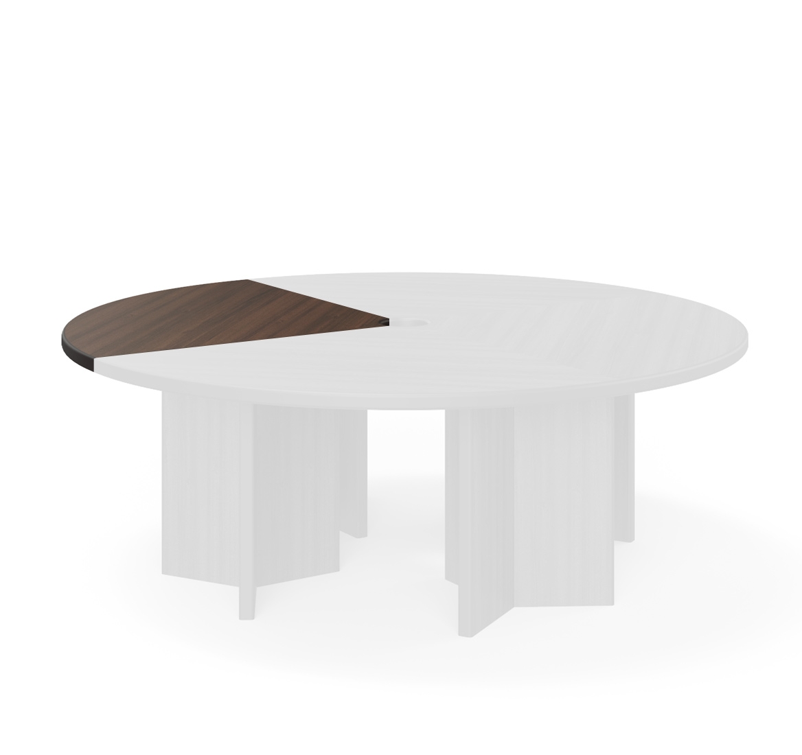 WOOD Сектор 90гр стола/пер T2N